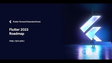 Flutter Forward Extended Korea - Flutter 2023 Roadmap - 박제창, 드림어스컴퍼니