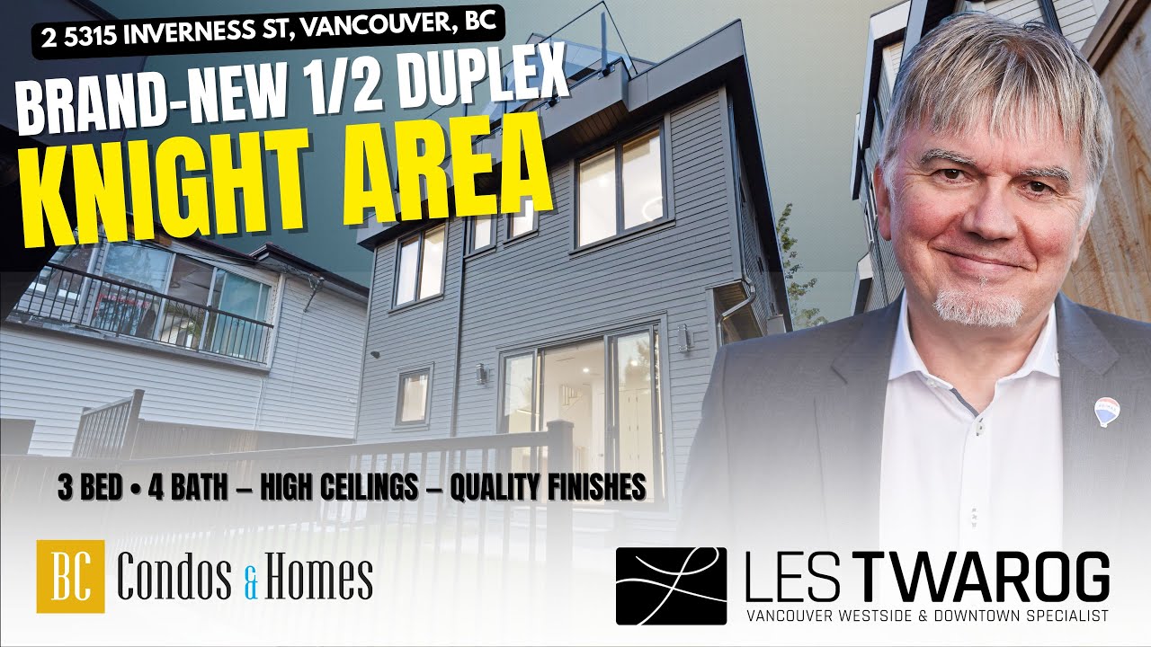 2–5315 Inverness Street, Vancouver | Brand New Back ½ Duplex