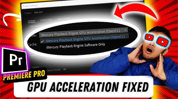 Mercury Playback Engine GPU Acceleration NOT WORKING 100% Fix in Adobe Premiere Pro error 2024