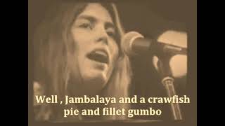 Emylou Harris Jambalaya  Lyric 70&#39;s