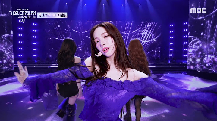YUNA X KARINA X SULLYOON - pocket locket | 2024 MBC Music Festival | #NMIXX #aespa #ITZY
