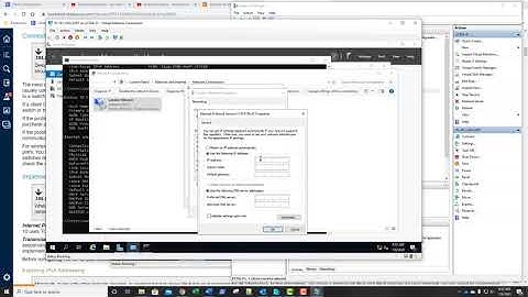 70-741 Lab 1 Implementing IPv4 and IPv6 Addressing, updated July 2020