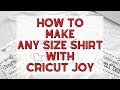 How To Make Shirts With Cricut Joy and ANY Heat Source