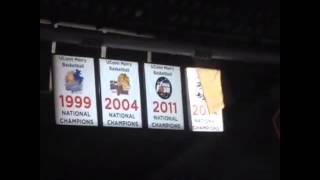 UConn 2014 Banner Raising Gampel