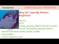 Why Do I Hate My Perfect Boyfriend | 4Chan Greentext Stories