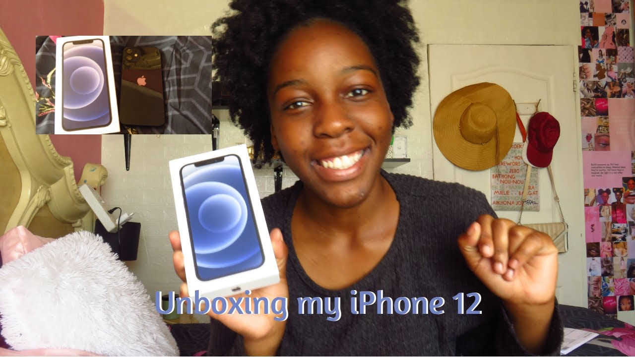 Unboxing The iPhone 12 | South African YouTuber 🇿🇦| Blossom Patie