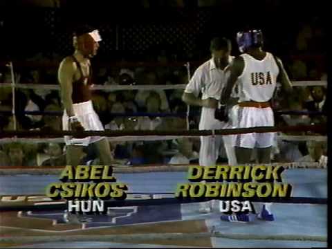 ABC u0022Wide World of Sportsu0022 amateur boxing u0022USA vs The Worldu0022 Hungary vs USA 1985