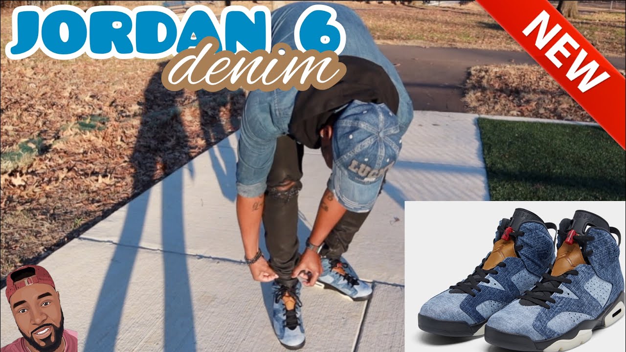 Jordan 6 Washed Denim (How To Style 