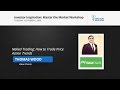 Activity Based Futures and Forex Trading  Thomas Barmann