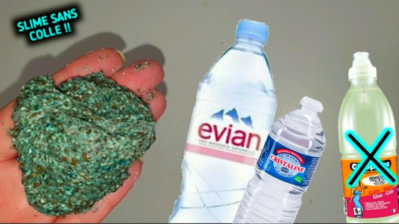SLIME SANS COLLE AVEC DE L'EAU !! BIZARRE MAIS CA FONCTIONNE !? RECETTE