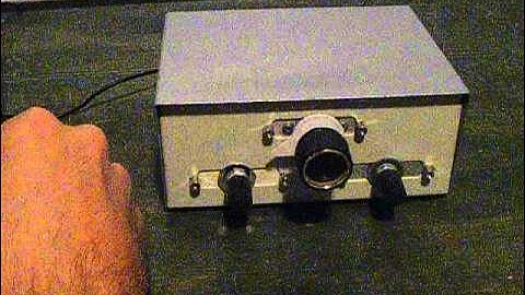 Regenerative shortwave receiver