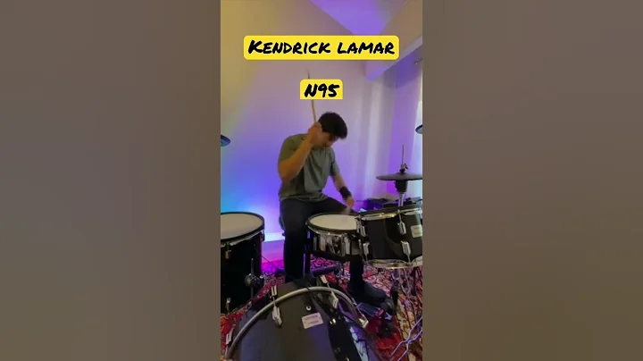 Kendrick Lamar - N95 #shorts #kendricklamar #n95 #drumcover #drums