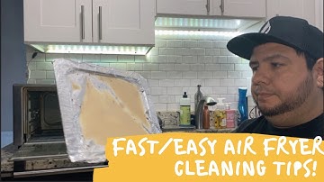 QUICK and EASY WAY to Clean your Air Fryer!  All Models!