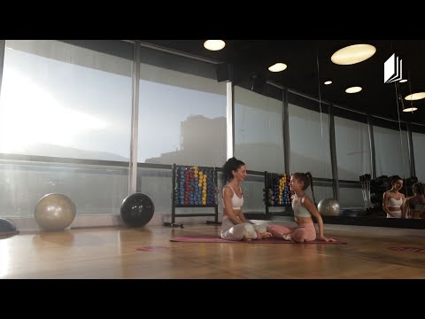 იოგა - აკრო იოგა #ტელესკოლა