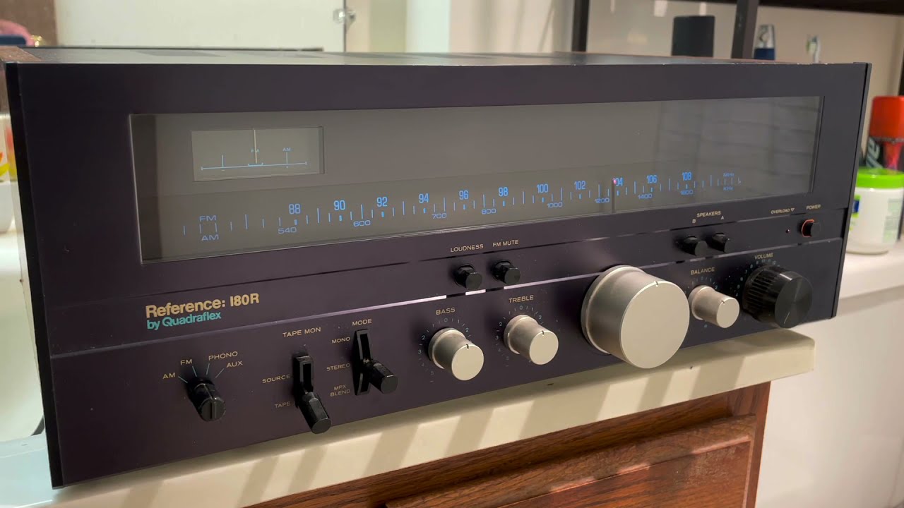 Quadraflex Reference 180R Stereo Receiver - Cosmetic Condition