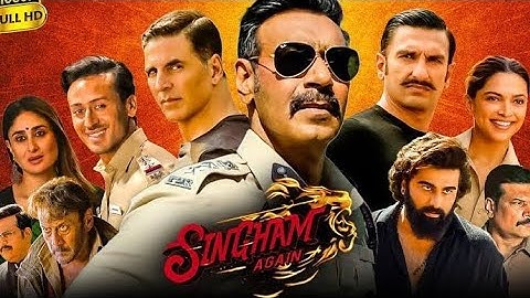 Singham Again Full Movie  | Ajay Devgn | Deepika P | Tiger S | Akshay K | Ranveer |Review & Facts