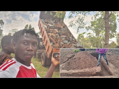 Loading Some More Construction Materials Day Two At My Site