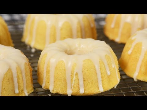 Vanilla Bundt Cakes Recipe Demonstration - Joyofbaking.com