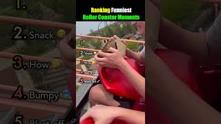 Ranking Funniest Roller Coaster Moments #viralmemes #funny