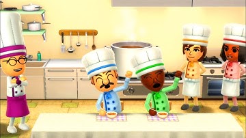 Wii Party U Highway Rollers -  Mario  Vs Faustine Vs Jeff Vs Rie (Master CPU)