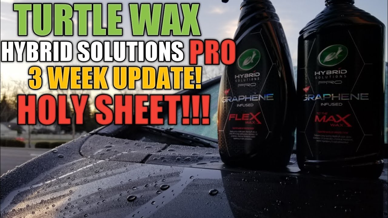 Turtle Wax Hybrid Solutions Pro Graphene Infused Flex Car Wax