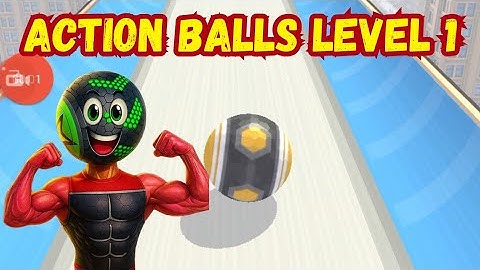 Action Balls Gameplay Level 1 to 15