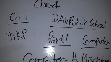 class 4/ch-1/computer/computer-A machine/DAV public school/part-1