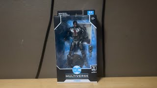 New DC Multiverse Zack Snyder's Justice League Movie 2021 cyborg Action Figure Review