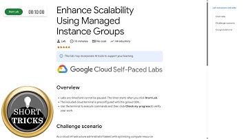 Enhance Scalability Using Managed Instance Groups | #arcade | #qwiklabs | #solution | #cloudskills