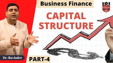 Part-4 || Capital Structure || Business Finance || UGC NTA NET Commerce ||June 2020 Exam