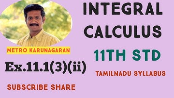 11th Std Maths Ex.11.1(3)(ii) Integrate with respect to x, (x^24)/(x^25)