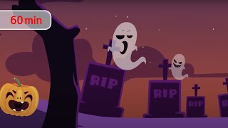 Halloween Night and Relaxing Music for Children | Ghosts | Pumpkins | Lullaby for Kids &amp; Babies