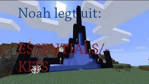 Minecraft Essentials Dutch: hoe maak je kits aan (Noah)