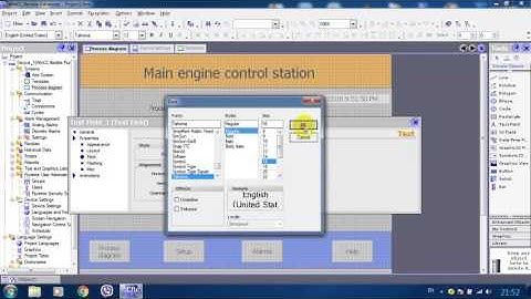 WinCC Flexible Screen Navigation