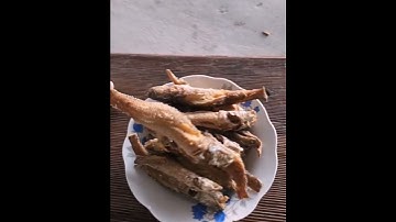 Cá lóc đồng chiên giòn #Nganangiang #ẩmthực #chợquê