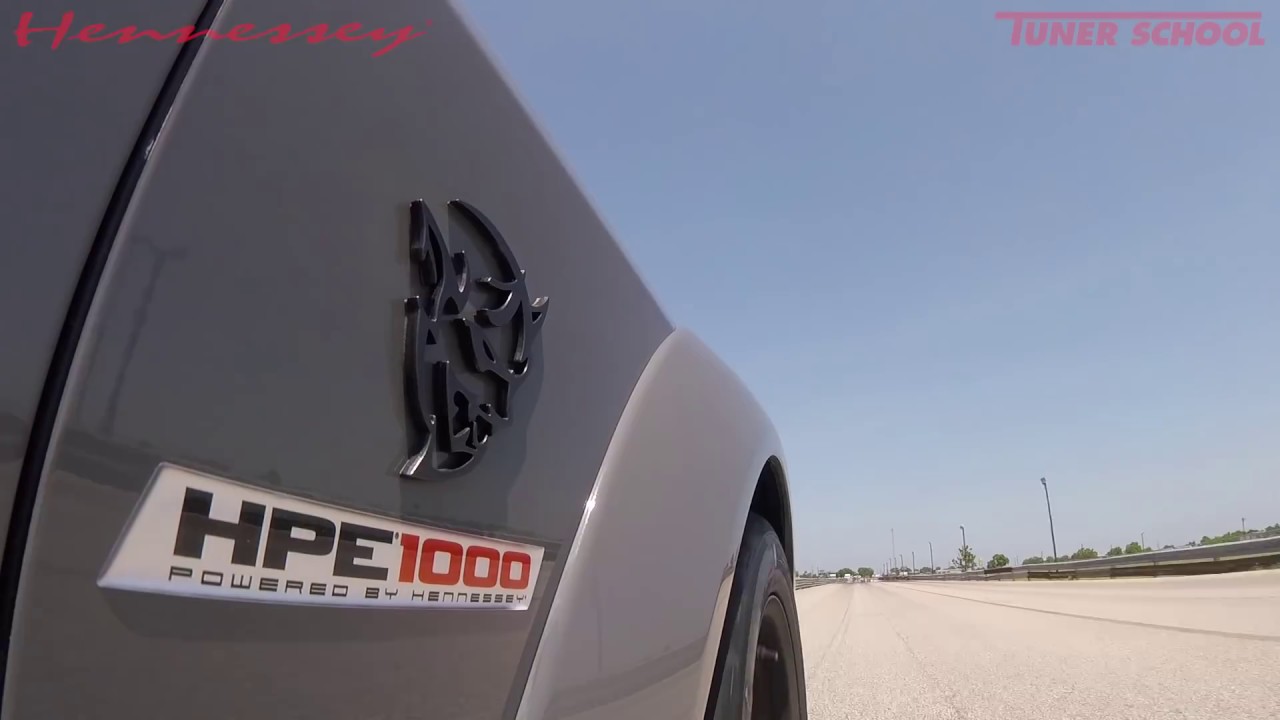 Dodge Demon Hennessey HPE1000 Driving Impression