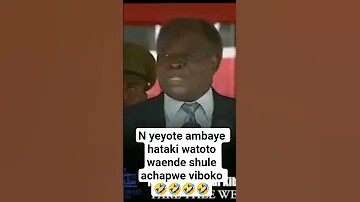 N Yeyote Ambaye Hataki Watoto Waende Shule Achapwe Viboko 