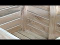 Wooden Bins for Vegetables & Fruit Storage | Pine Wood | Shivam Packaging