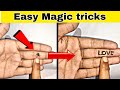 4 Easy Magic tricks revealed with tutorial | Best magic tricks video