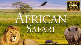 African Safari 8K ULTRA HD | Wild Animals of African Savanna | African Wildlife