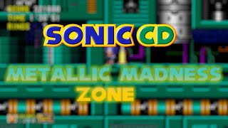 Sonic Origins Story Mode - Part 14 Sonic Cd - Metallic Madness Zone