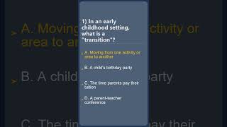 Child Development Associate CDA Credential Practice Test