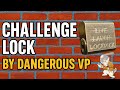 Challenge lock "Live, Laugh, Lockpick" made by Dangerous VP