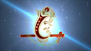 Ganesh HD Background video Animation AV6 for invitation videos and slides -  YouTube