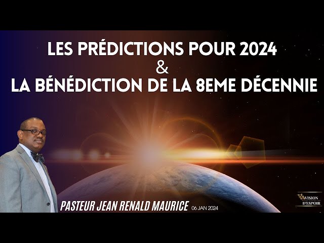 Les Predictions pour 2024 et la Bénédiction de la 8e Décennie | 06.01.2024 | Vision D'Espoir TV class=