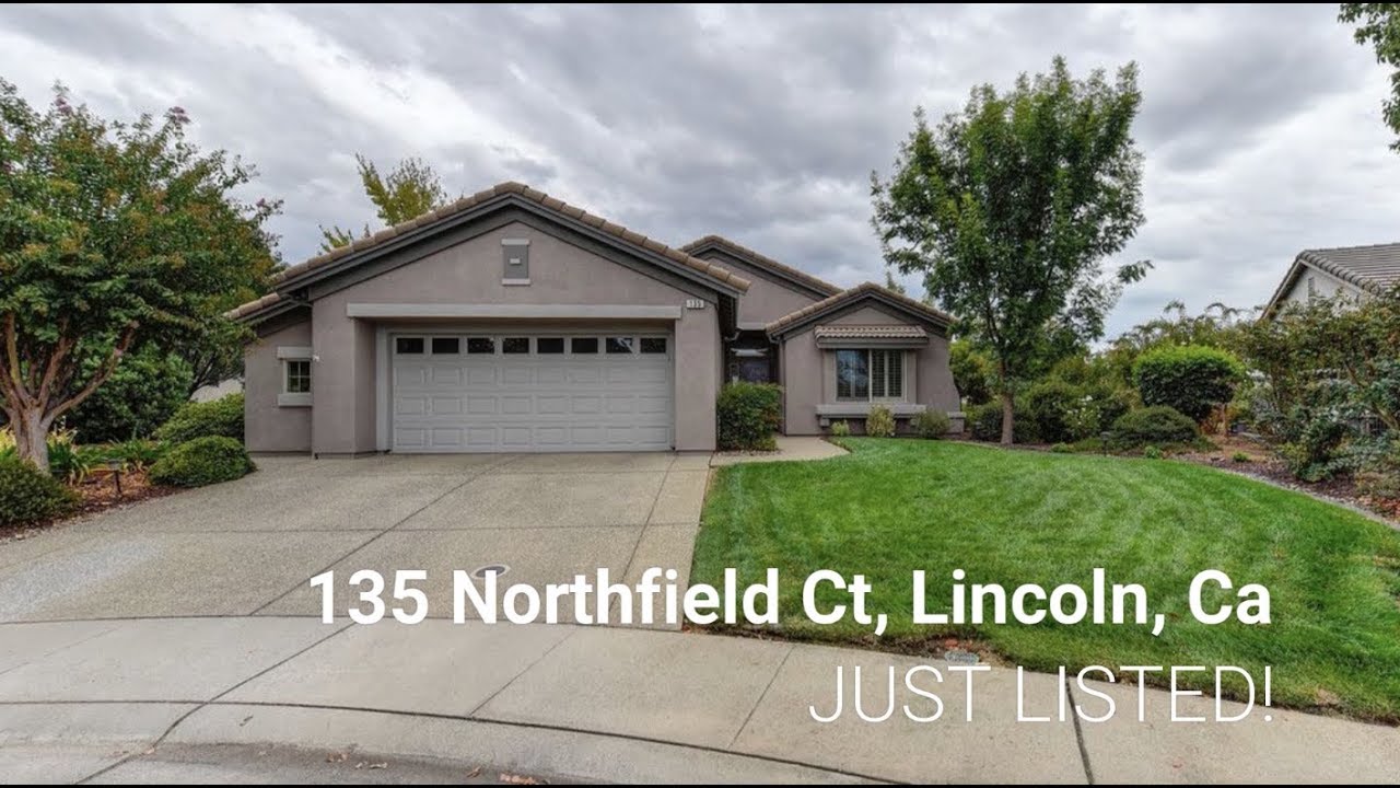 135 Northfield Ct, Lincoln, Ca. 95648 Sun City Lincoln Hills Home For