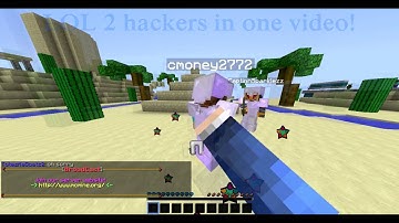 Minecraft: Hackers - cmoney2772 & CaptinnSparklezz Forcefield + Anti-KB