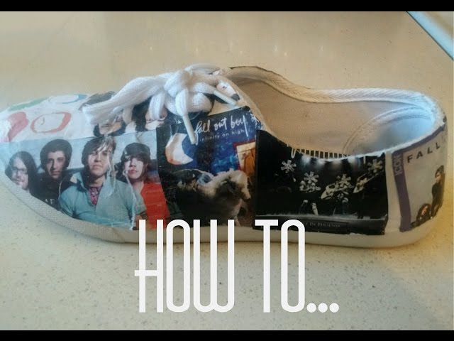 Customize Your Shoes With Mod Podge! – Practically Functional
