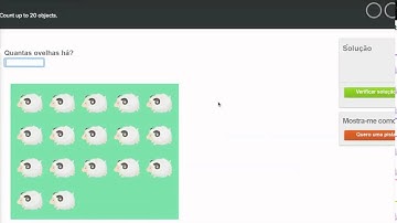 Contar baleias, ovelhas e flores - Khan Academy em português (1º ano)