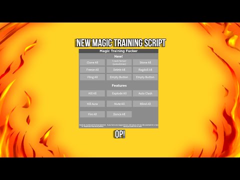 New Free Magic Training Script Magic Training F Free New Overpowered Op Youtube - how to hack roblox magic training roblox rap generator